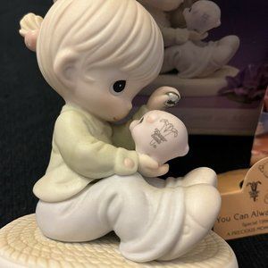 Precious Moments You Can Always Count On Me Porcelain Figurine 1996 Enesco